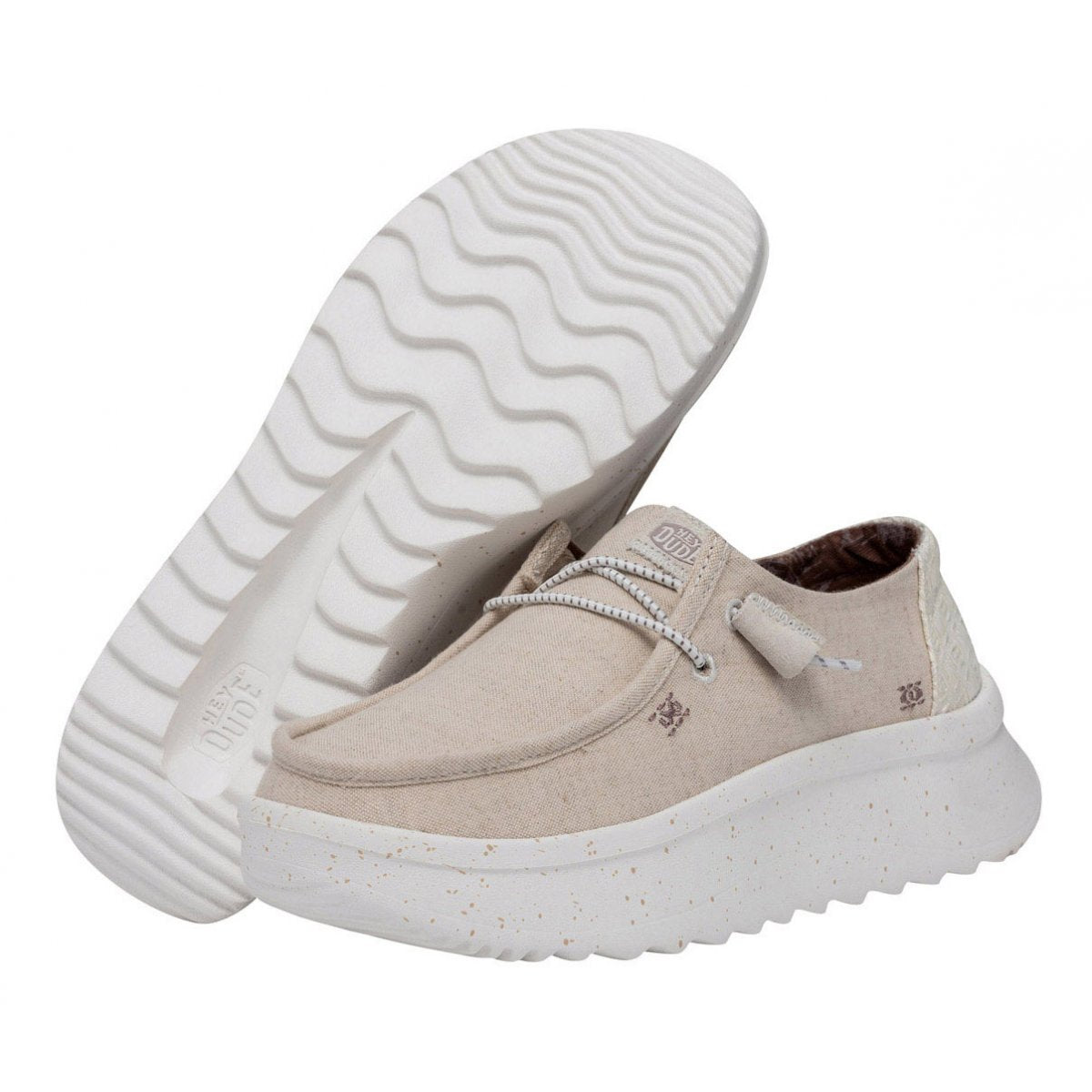 HEY DUDE 40255 WENDY PEAK CHAMBRAY W 773 tela+beige 13R