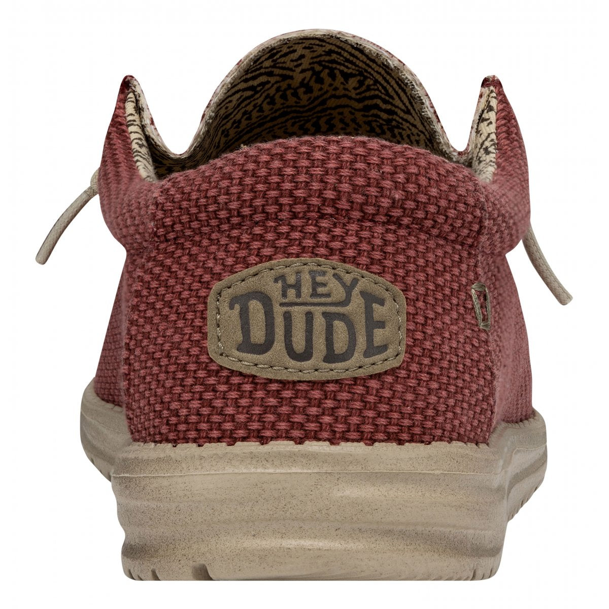 HEY DUDE 40003 WALLY BRAIDED 6VP POMPEIAN RED