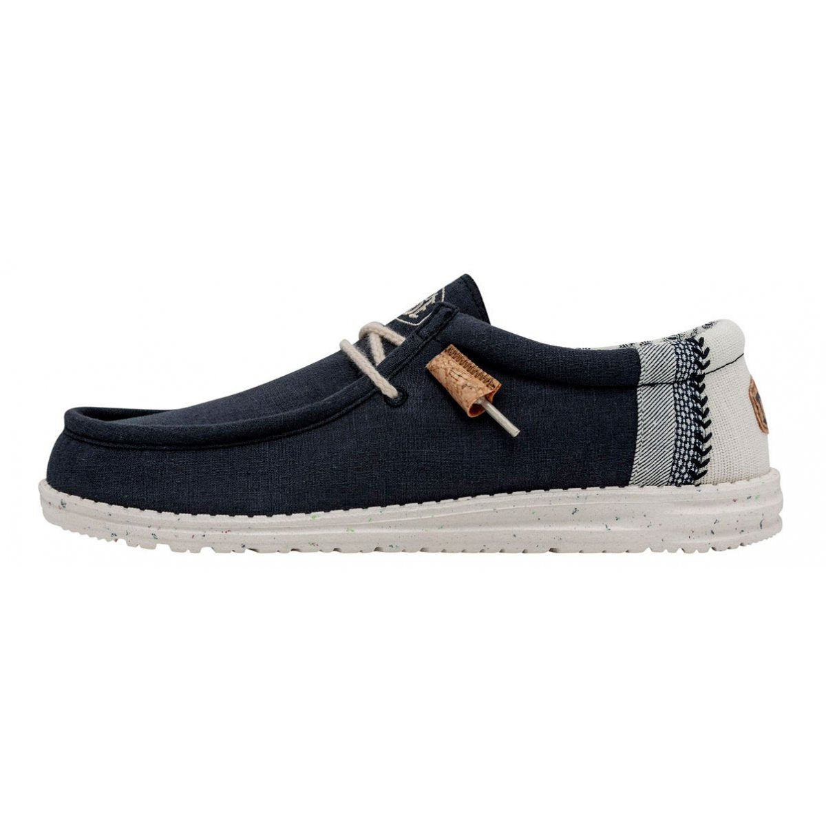 HEY DUDE 40015 WALLY BREAK STITCH 410 NAVY