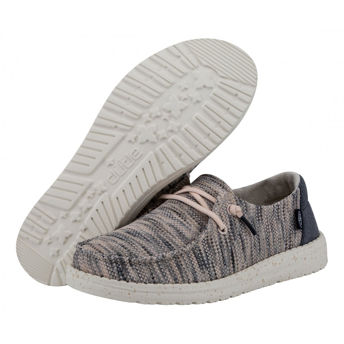 HEY DUDE 40078 WENDY SOX W 6JN LIGHT PINK