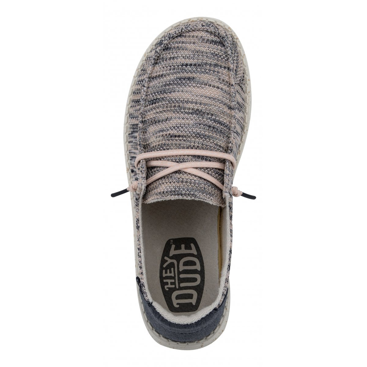 HEY DUDE 40078 WENDY SOX W 6JN LIGHT PINK