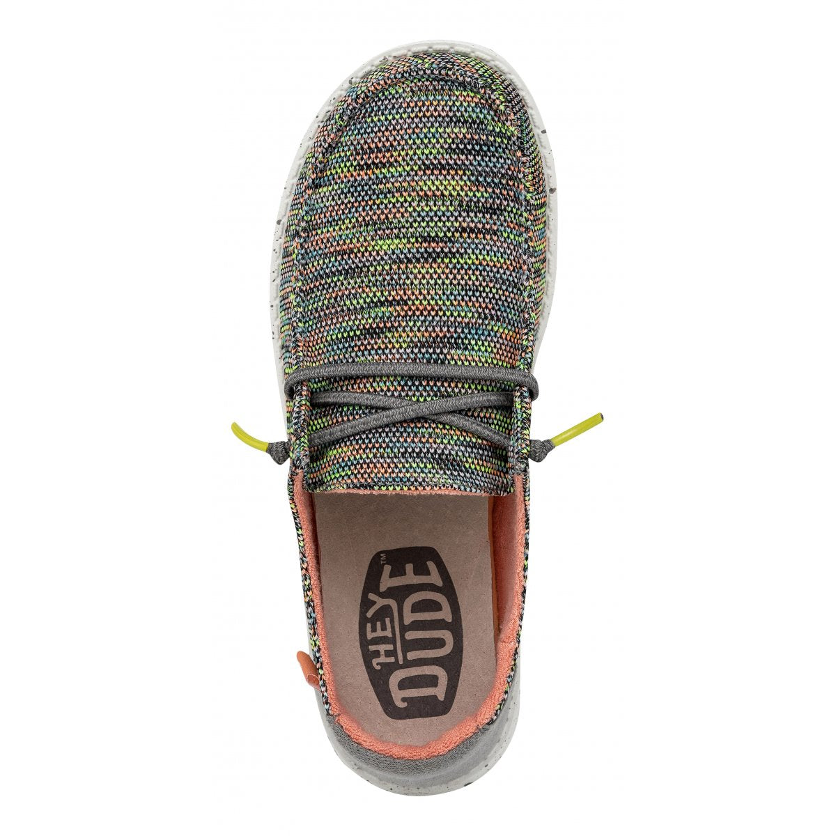 HEY DUDE 40078 WENDY SOX W 9C2-8341 PEACOCK PIN