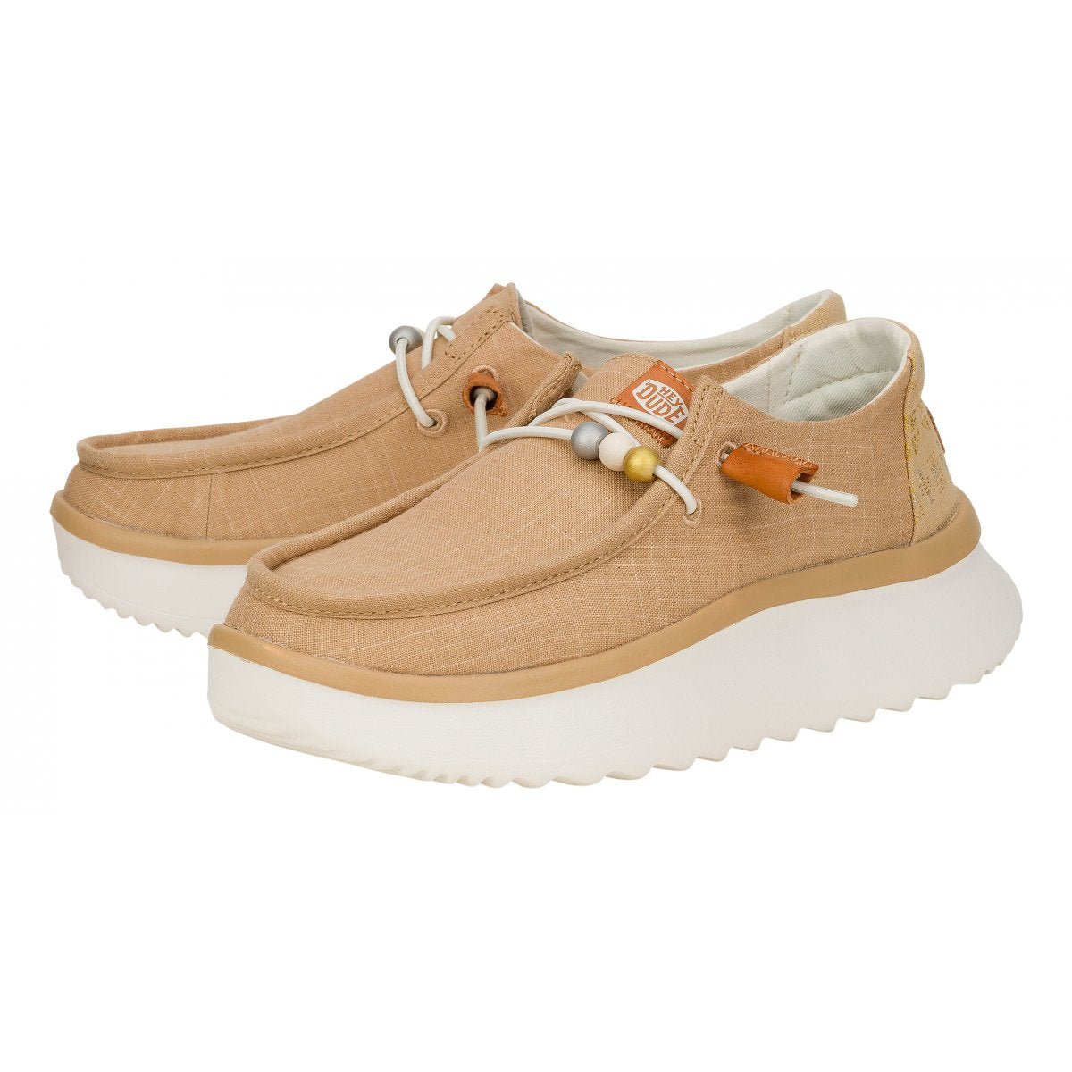 HEY DUDE 40739 WENDY PEAK BAJA STRIPE 265 TAN