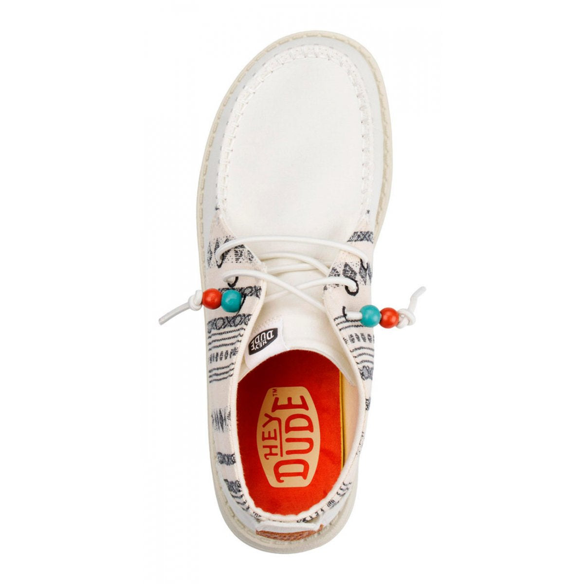 HEY DUDE 40751 WENDY MID BOHO MIX BAJA CREAM 1MX BAJA GREY