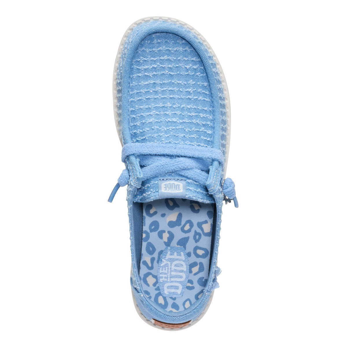 HEY DUDE 45203 WENDY FRAYED CANVAS 775 tela+celes 4UG