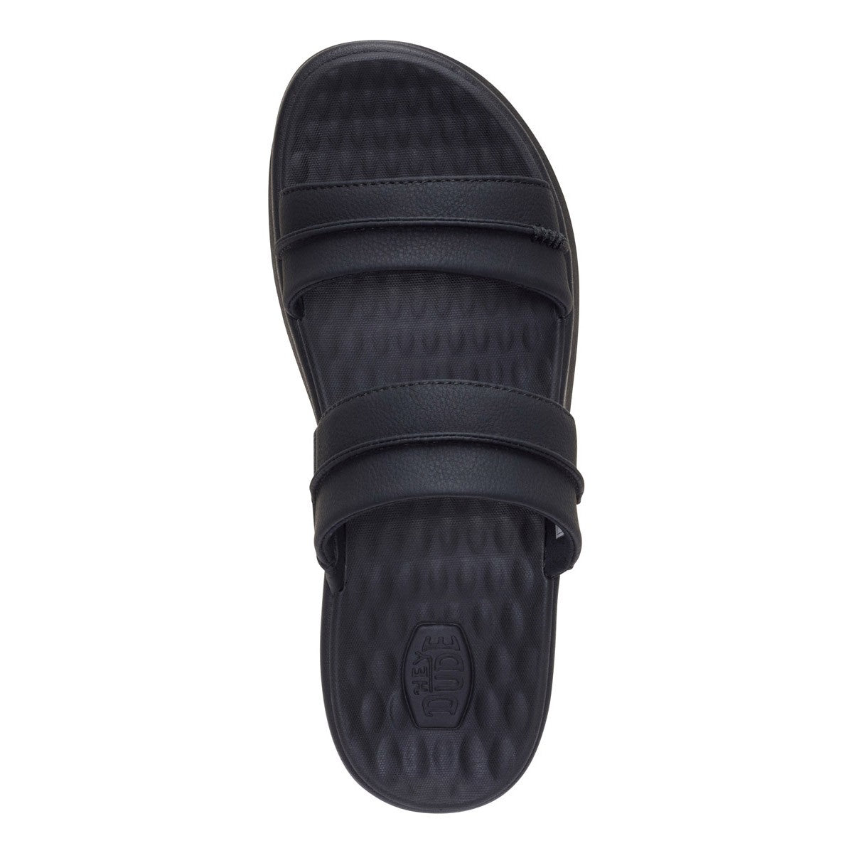 HEY DUDE 45256 AUSTIN SLIDE CLASSIC 111 pelle+nero 060