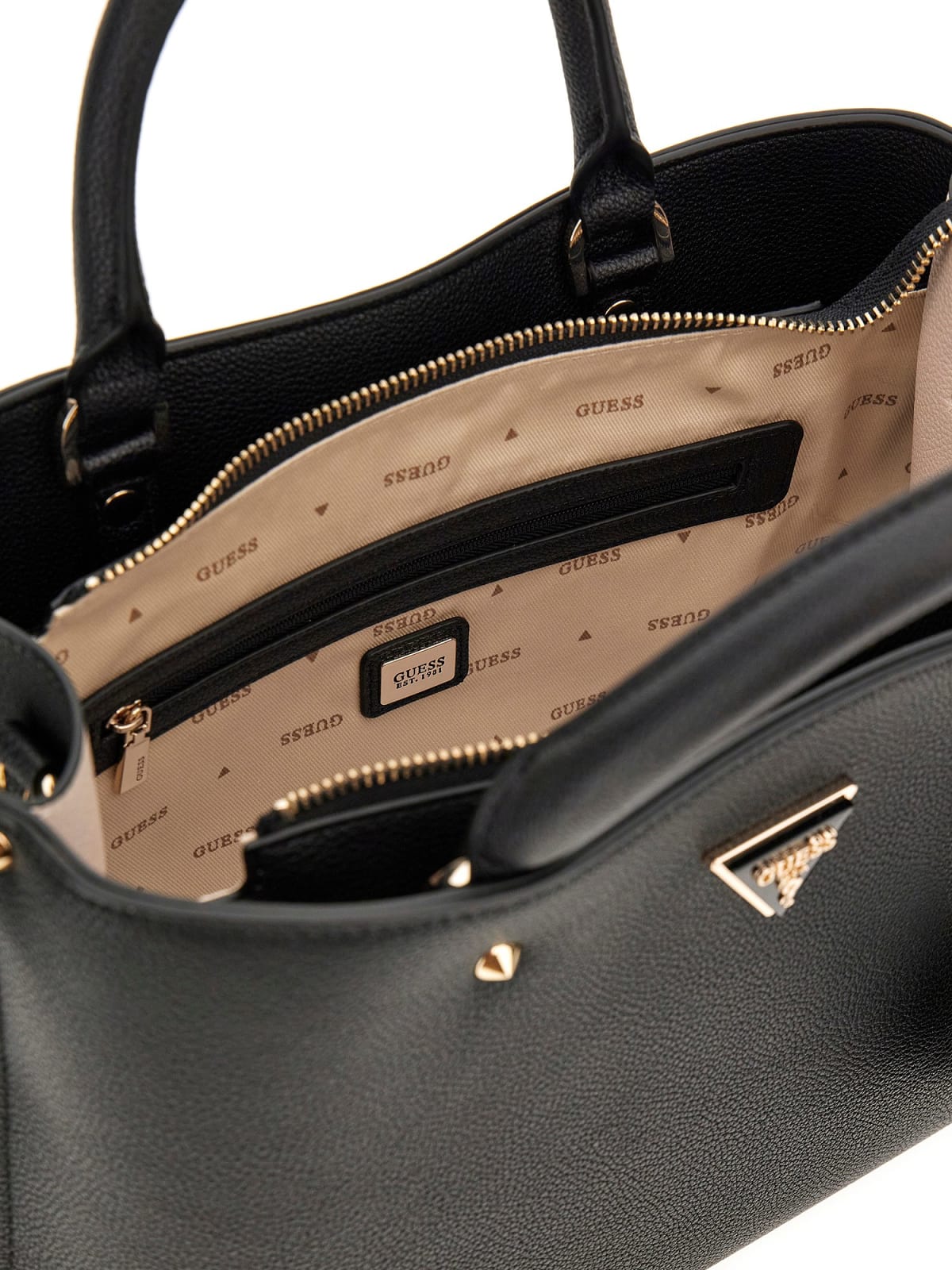 GUESS HWBG87 78060 MERIDIAN 111 pelle+nero
