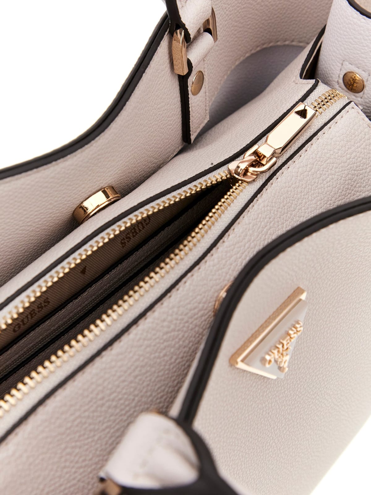 GUESS HWBG87 78060 MERIDIAN 112 pelle+bianco