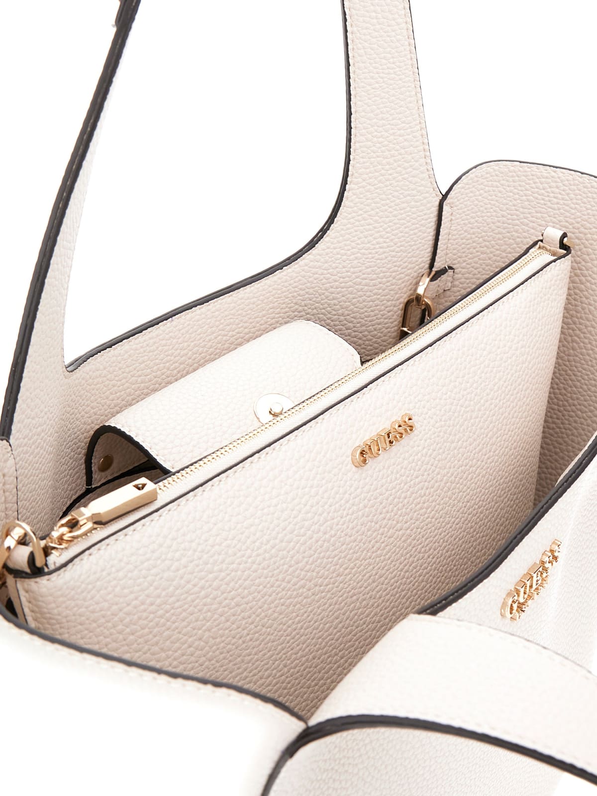 GUESS HWBG96 40220 HELINA 112 pelle+bianco