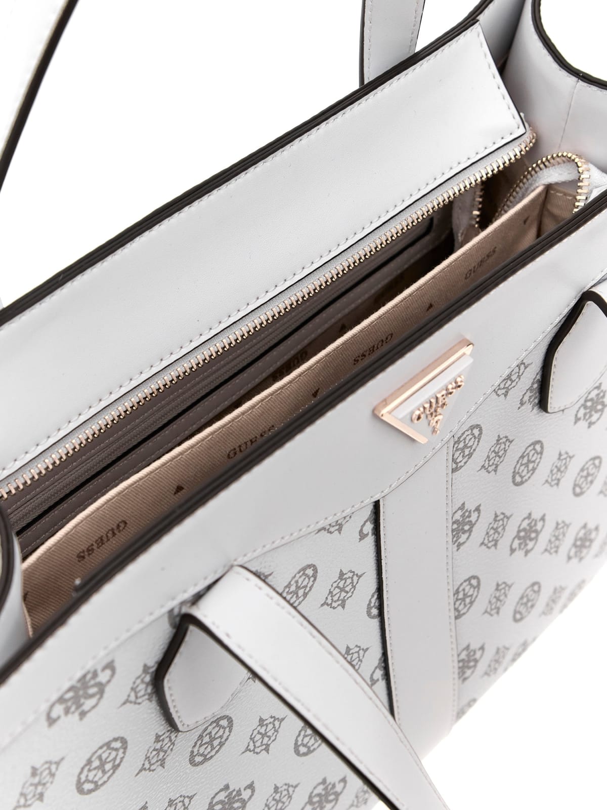 GUESS HWPM86 65220 SILVANA 662 stamp+bianco