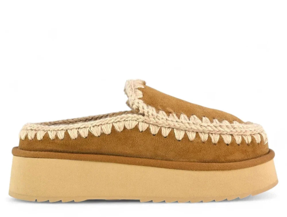 MOU FW681004A CLOG ESKIMO PLATFORM 334 scam+cuoio COG