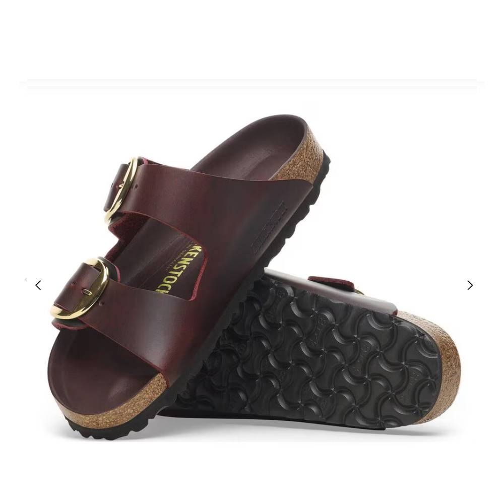 BIRKENSTOCK ARIZONA BIG BUCKLE OILED LEATHER 116 pelle+bordo 1027988