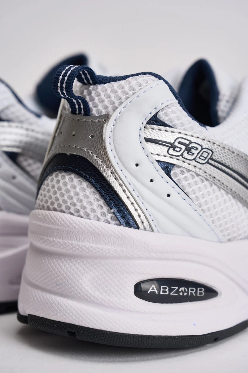 NEW BALANCE MR530 - U530 112 pelle+bianco-blu SG