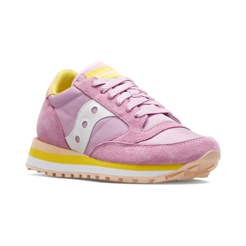 SAUCONY JAZZ TRIPLE WOMAN S60530 S60530-18 PINK YELLO