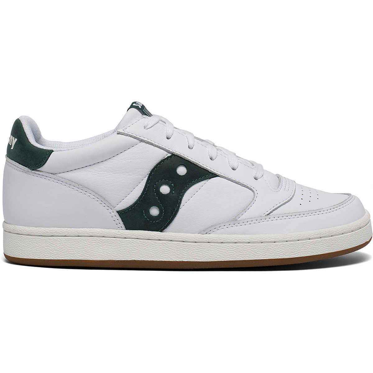 SAUCONY COURT MAN S70555 8 WHITE GREEN