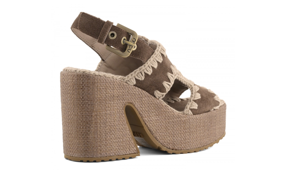 MOU 721002A RAFFIA PLATFORM WITH BACK STRA 334 scam+moro DPB