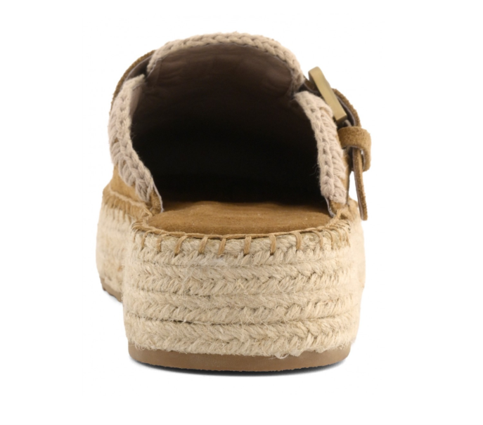 MOU 641000K JUTE CLOG PLAIN SUEDE 334 scam+cuoio COG