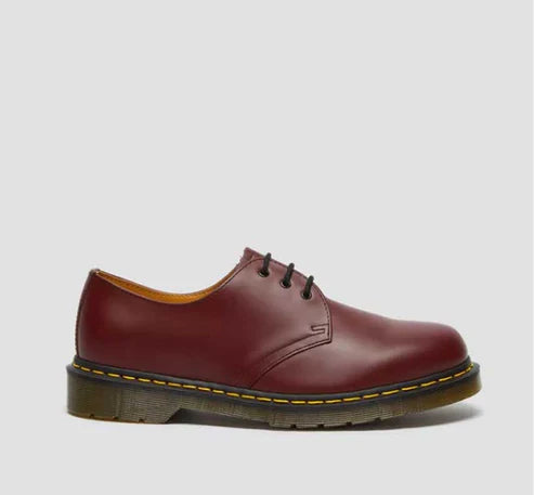 DR. MARTENS 1461-59 116 pelle lucido+bordo 1183860