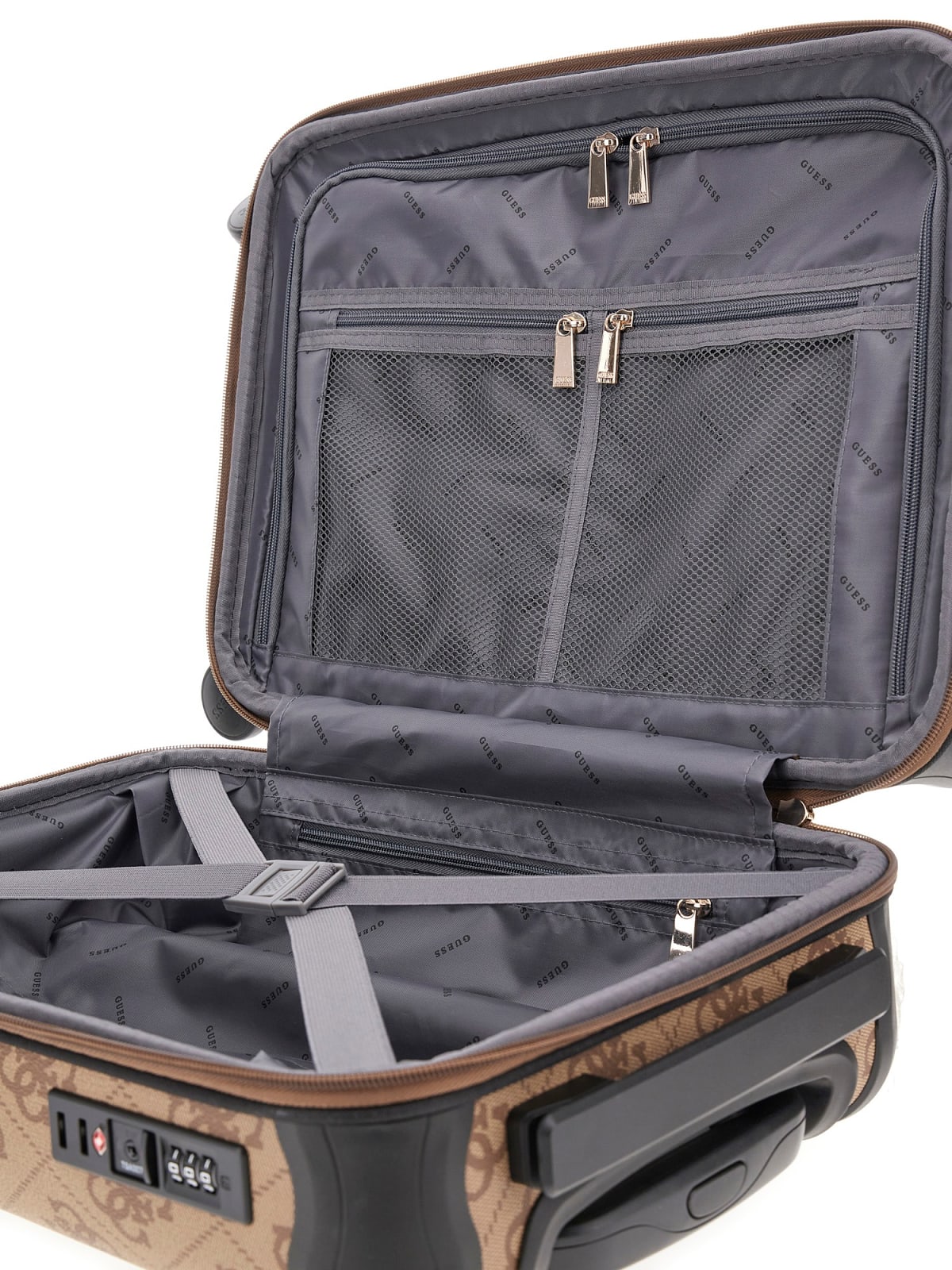 GUESS TWOB86 88983 BERTA 663 stamp+beige LATTE