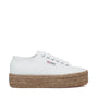 SUPERGA S51186W-2790-ROPE 901 WHITE