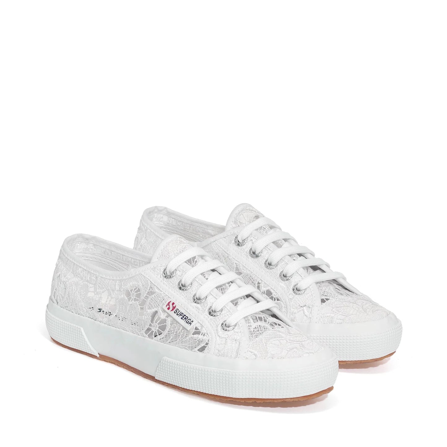 SUPERGA S81219W 2750-MACRAME 772 tela+bianco 900