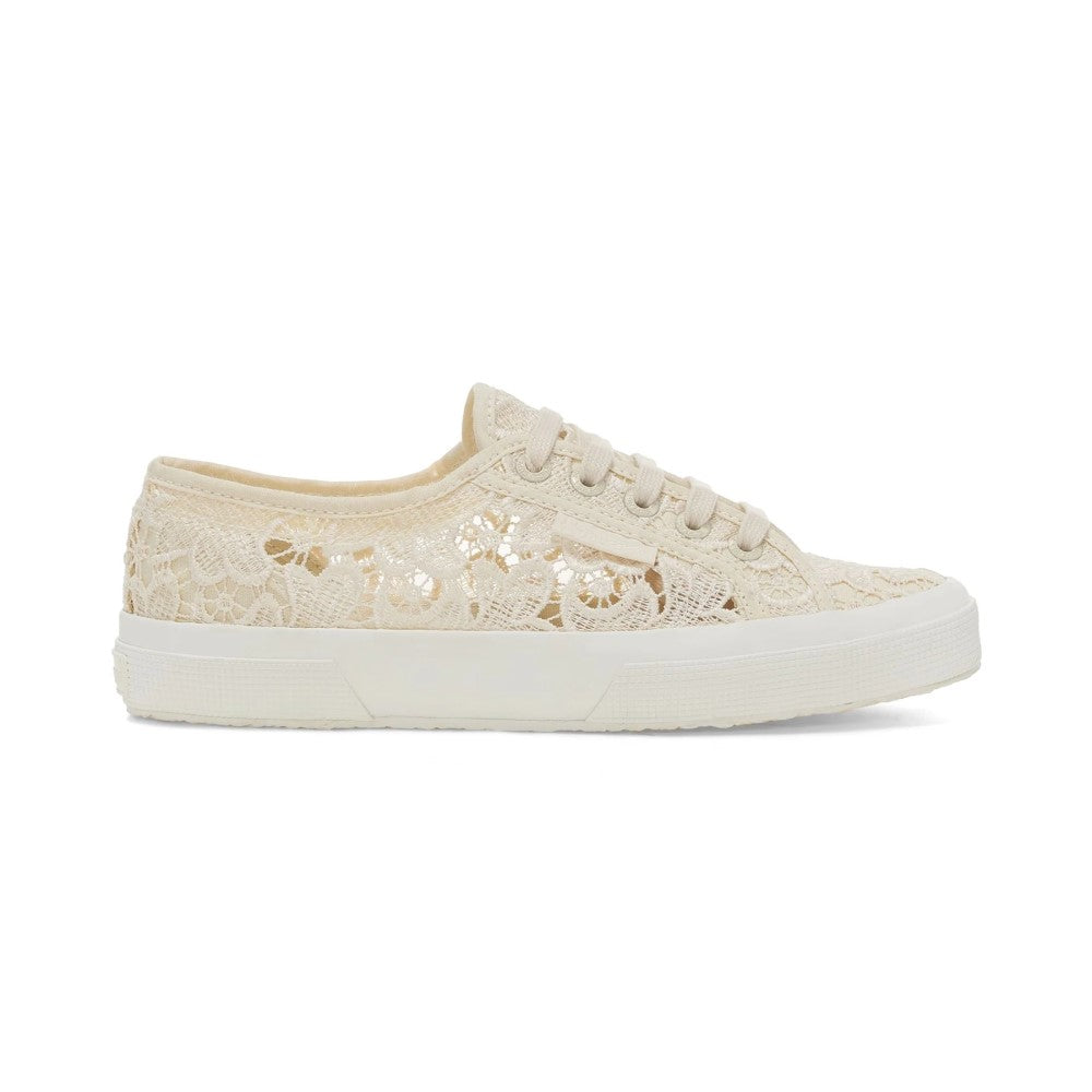 SUPERGA S81219W 2750-MACRAME A07 BEIGE LT EGGSHEL