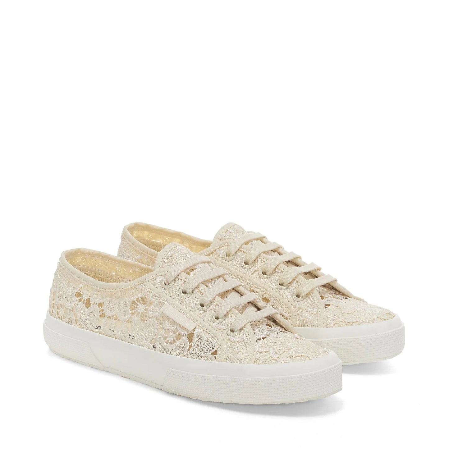 SUPERGA S81219W 2750-MACRAME 773 tela+beige A07