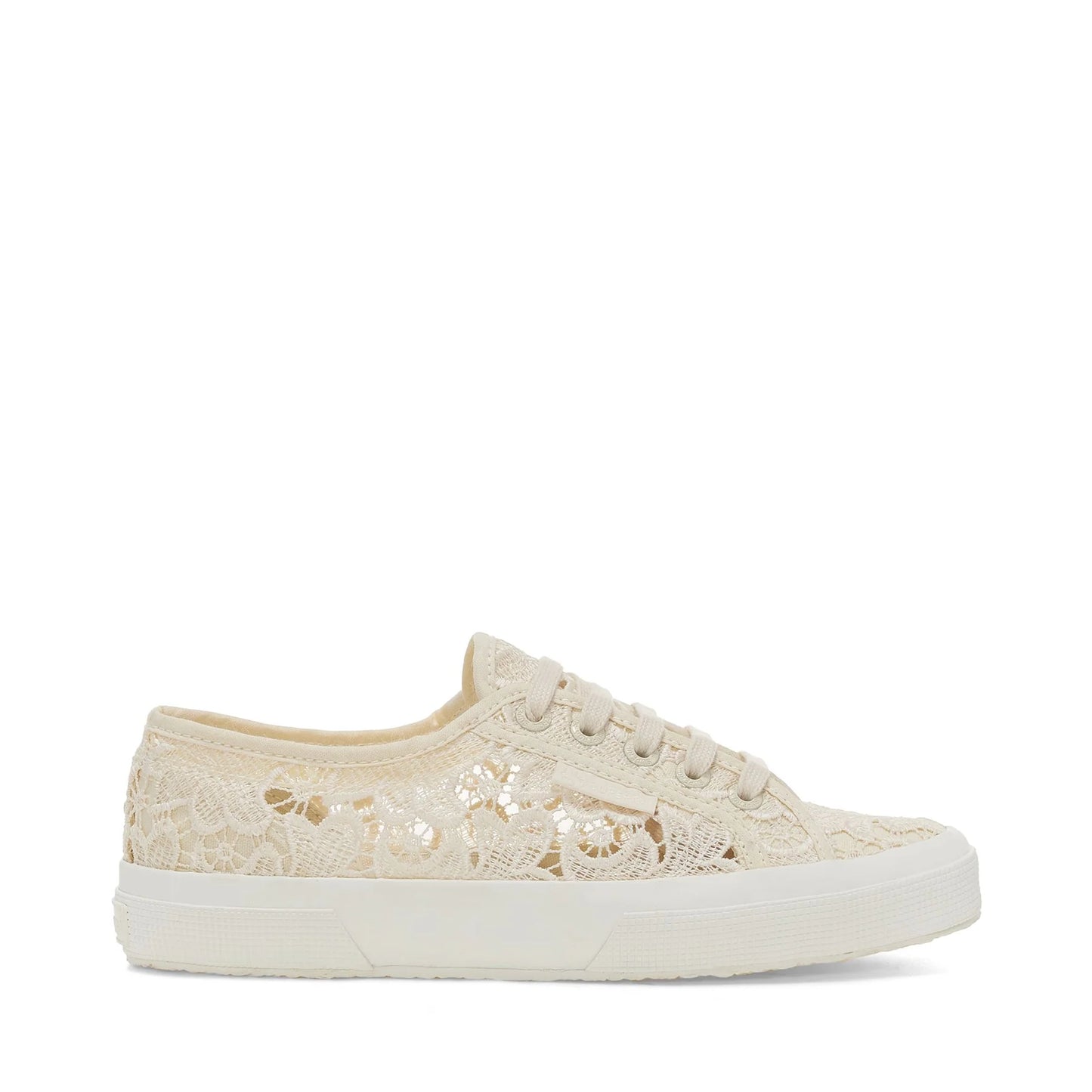SUPERGA S81219W 2750-MACRAME 773 tela+beige A07