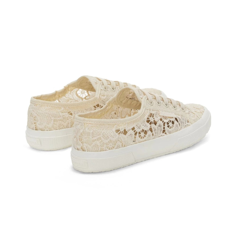 SUPERGA S81219W 2750-MACRAME A07 BEIGE LT EGGSHEL