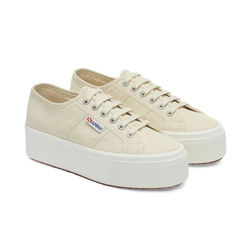 SUPERGA S9111LW 2790-PLATFORM A9W TOTAL BEIGE