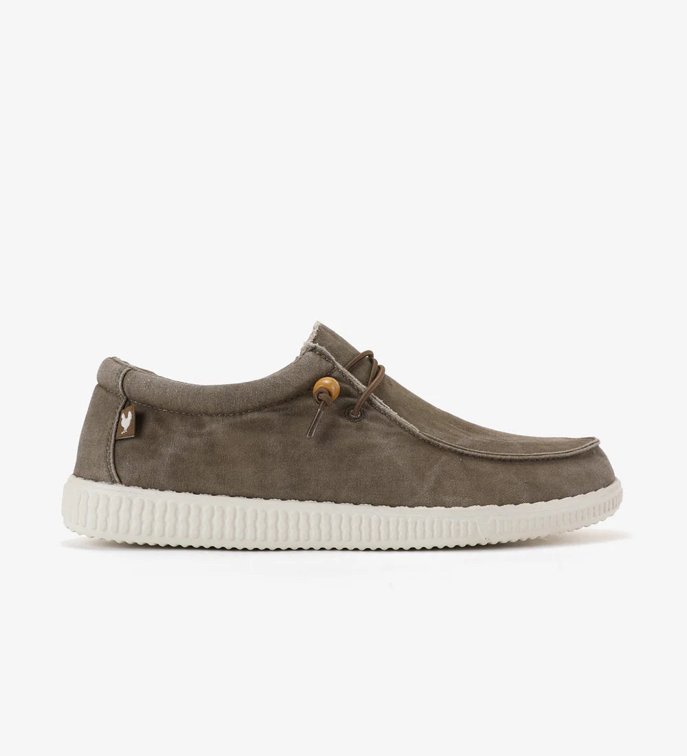 PITAS WALLABI CANVAS WASHED WP150-W10-WLW 774 tela+marr TAUPE