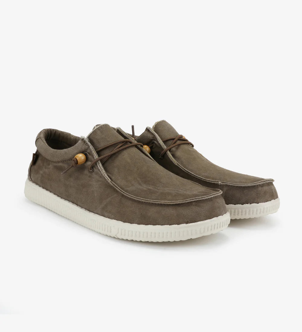 PITAS WALLABI CANVAS WASHED WP150-W10-WLW 774 tela+marr TAUPE