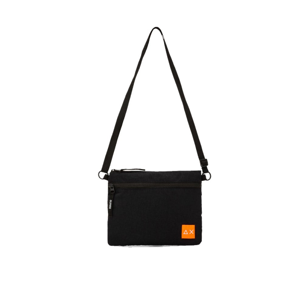 SUN68 X32110 WALLET NYLON 11 NERO