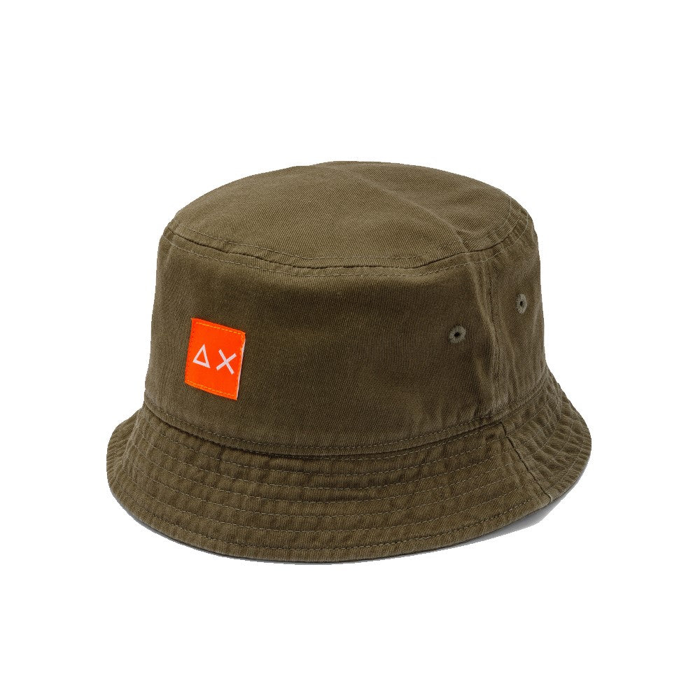 SUN68 X32122 FISHING CAP 74 MILITARE SCURO