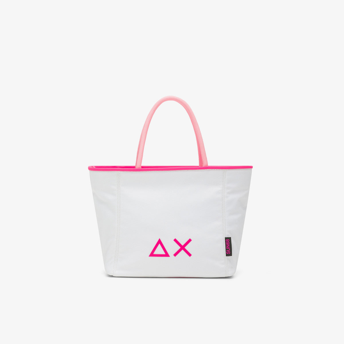 SUN68 Z35254 SMALL NYLON BAG 772 tela+bianco 01