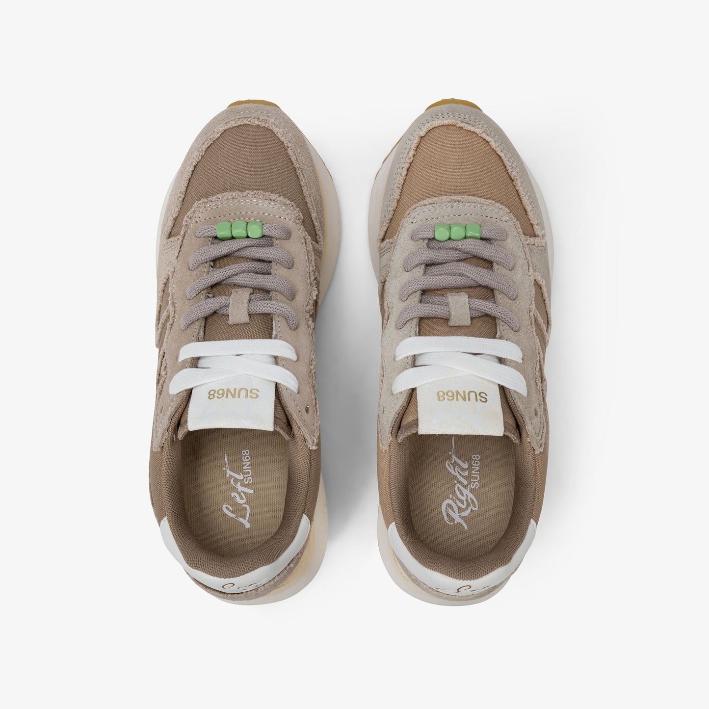 SUN68 Z36223 BIG STARGIRL CANVAS 773 tela+beige 98
