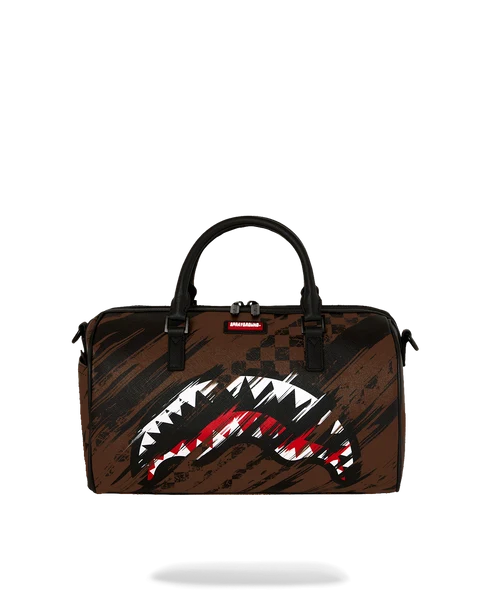 SPRAYGROUND 910D8966NSZ SMEARED GRUNGE MINI DUFFLE 667 stamp+multi-marr