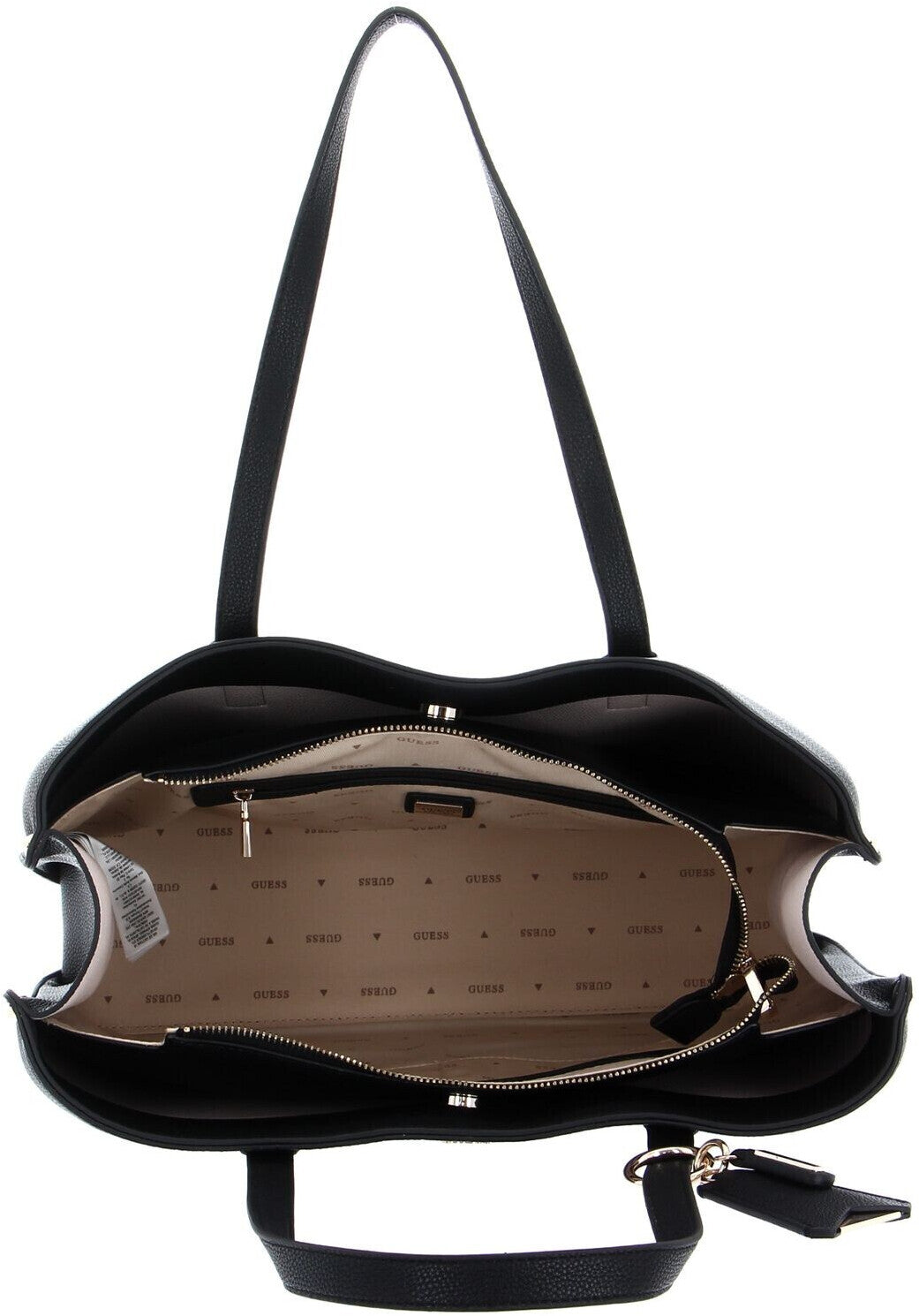 GUESS HWBG87 78230 MERIDIAN 111 pelle+nero