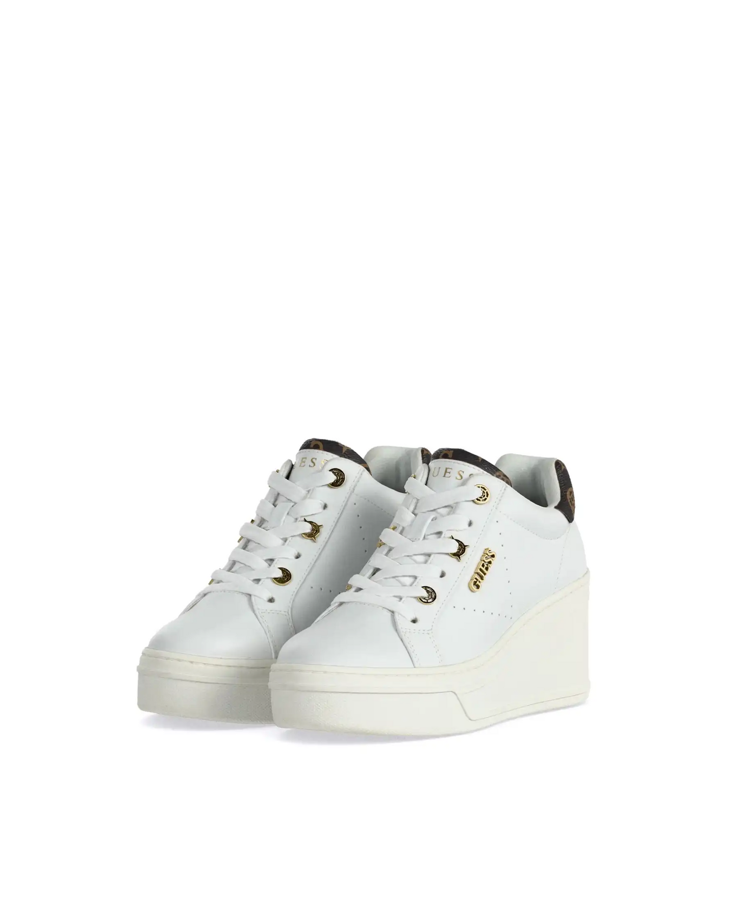 GUESS FLTRZY ELE12 ROAZY 112 pelle+bianco