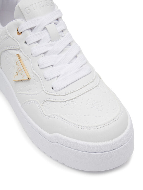 GUESS FLJMI6 FAL12 MIRAM6 112 pelle+bianco