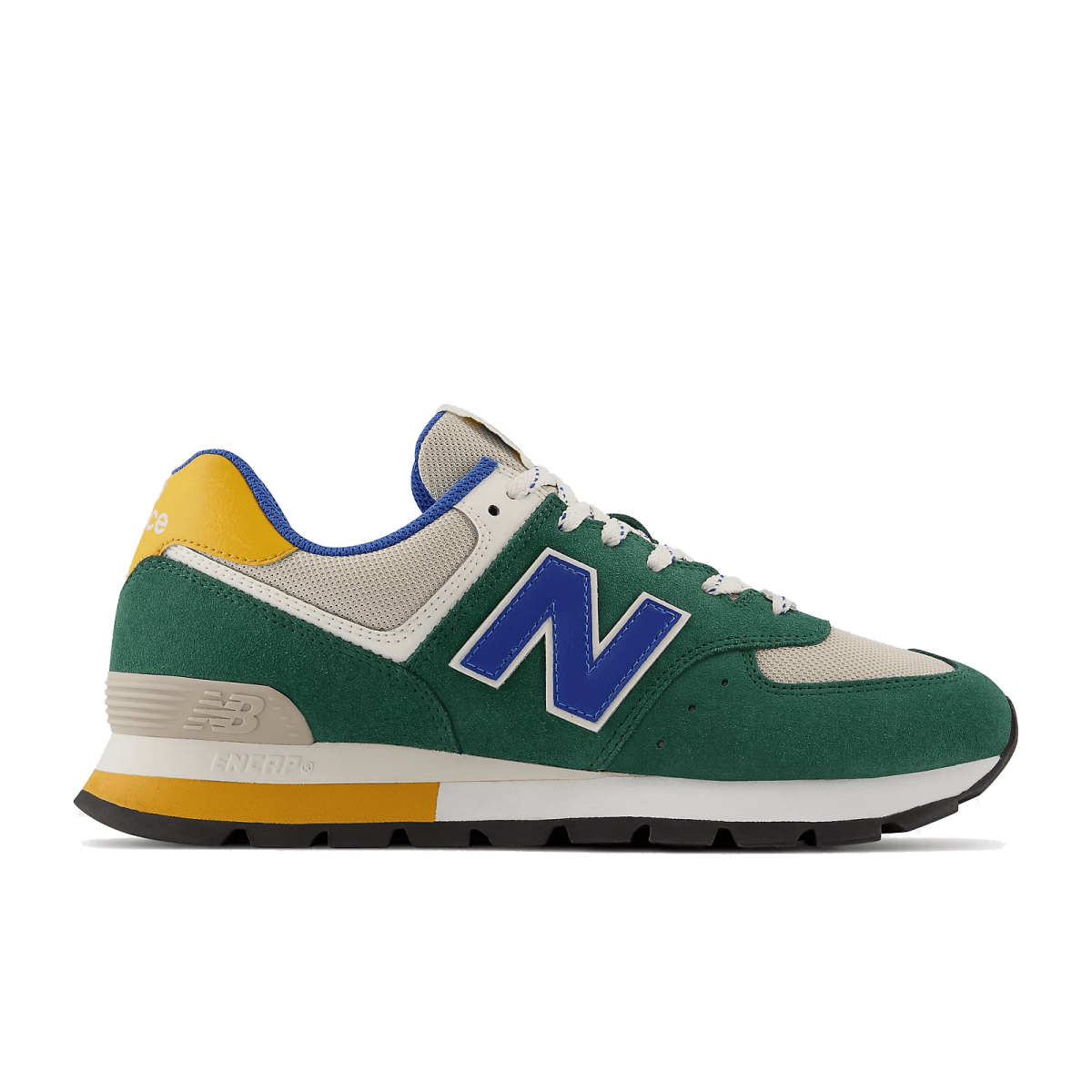 NEW BALANCE U574 338 scam grigio verde DVG