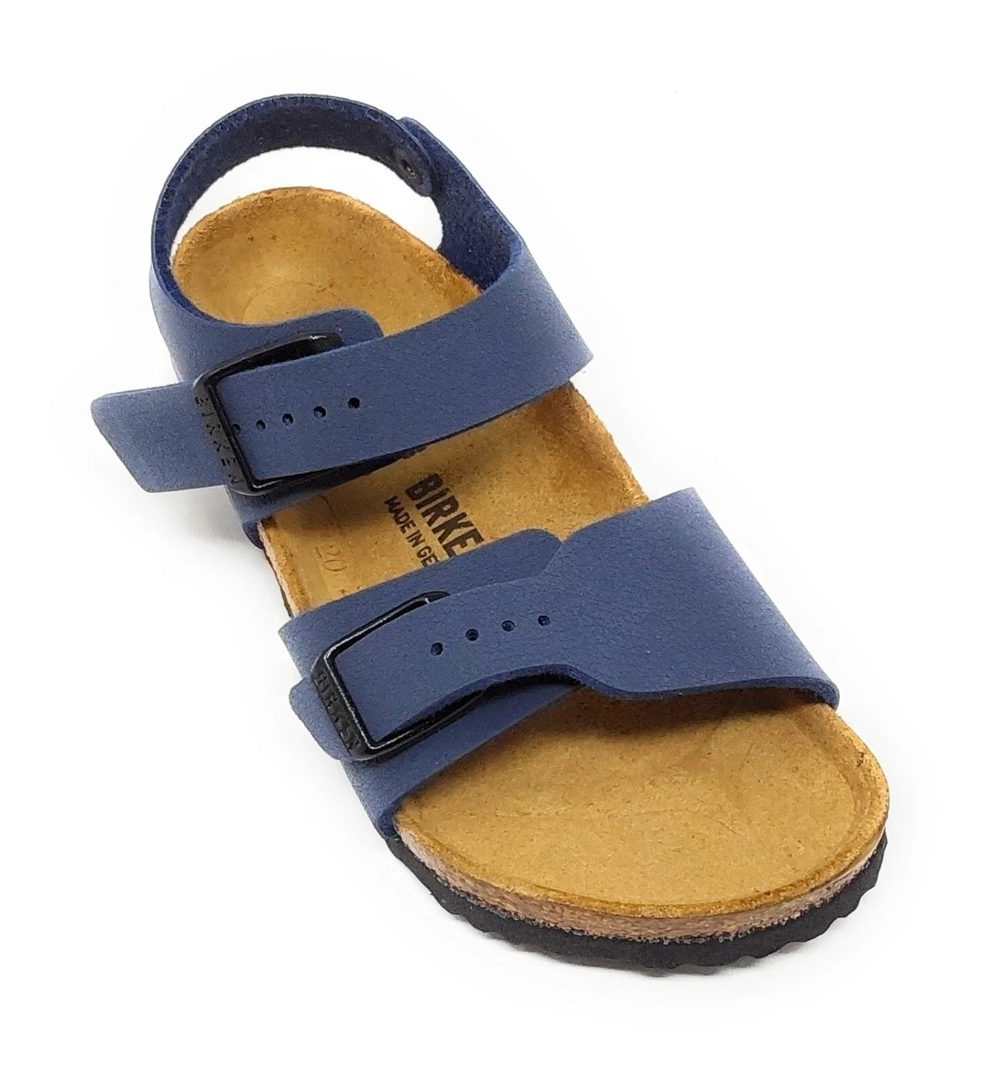 BIRKENSTOCK NEW YORK KIDS 225 nabuk+blu 087773