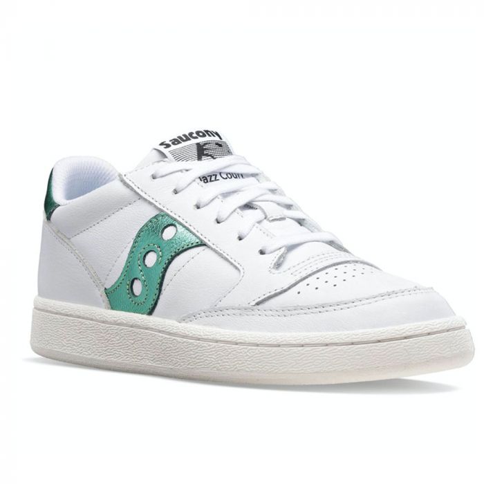 SAUCONY COURT S60555 34 WHITE GREEN