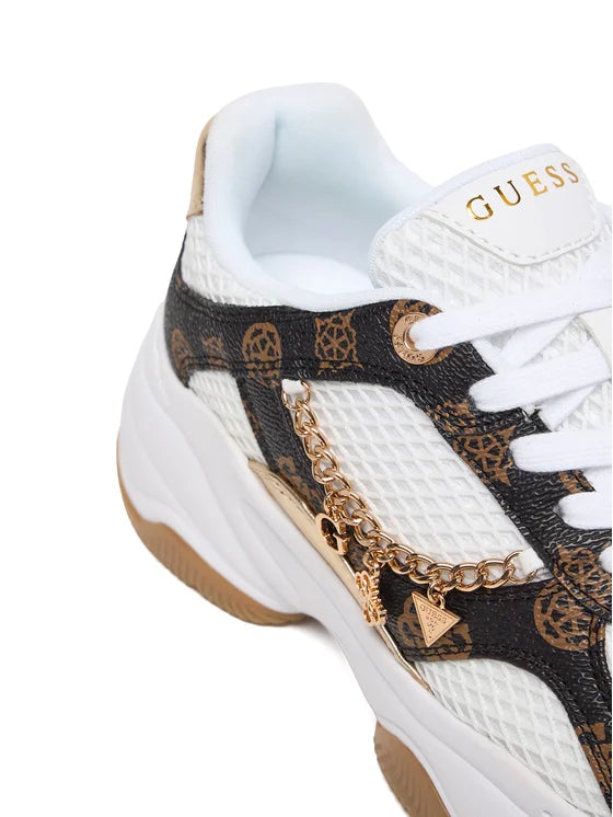 GUESS FLPHAR FAL12 HARPAA 772 tela+bianco-moro