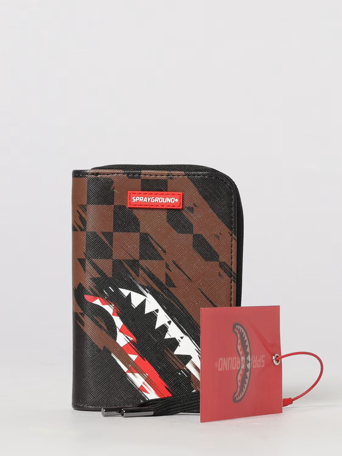 SPRAYGROUND 910W8971NSZ SMEARED GRUNGE WALLET 667 stamp+multi-marr
