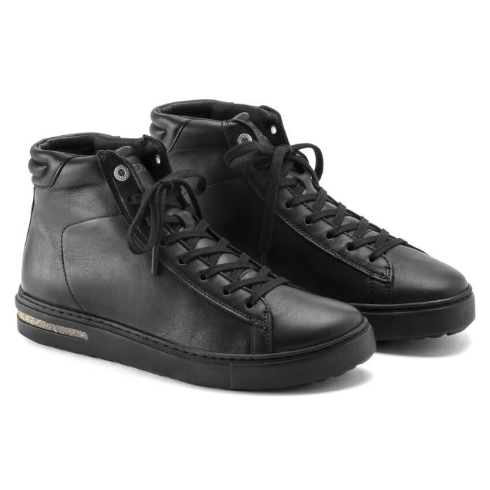 BIRKENSTOCK BEND MID MAN NATURAL LEATHER 111 pelle+nero 1017755