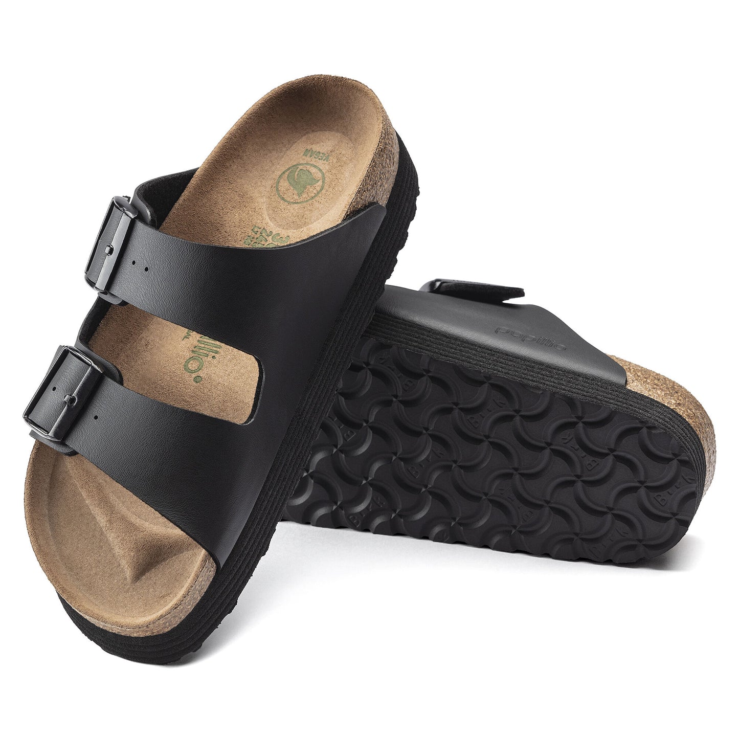 BIRKEN ARIZONA GROOVED VEGAN 1018520 BLACK