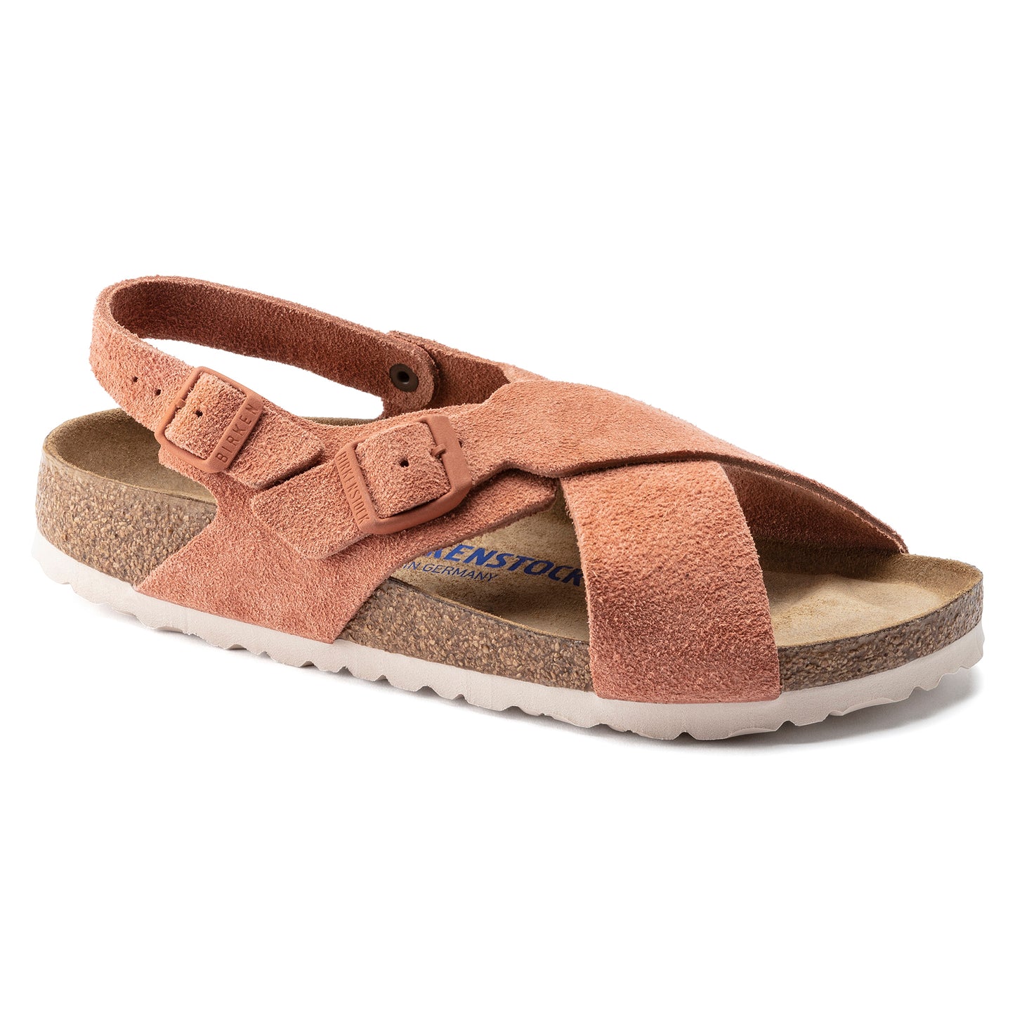 BIRKENSTOCK TULUM SFB SUEDE LEATHER 1022562 EARTH RED