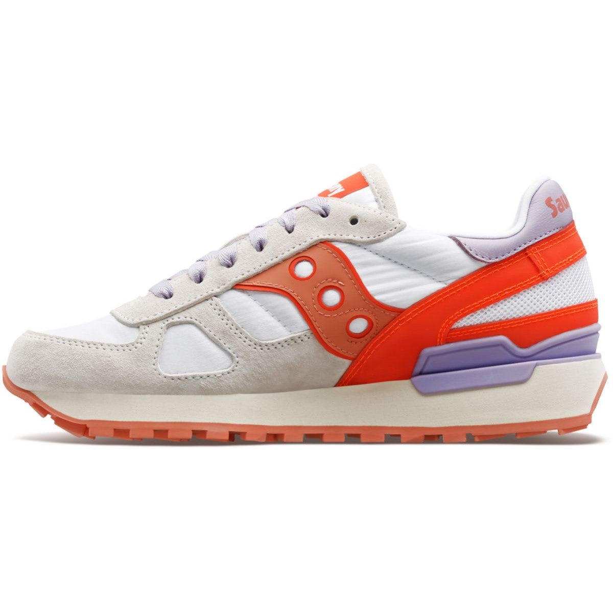 SAUCONY SHADOW SHINY S60673 S60673-2 WHITE