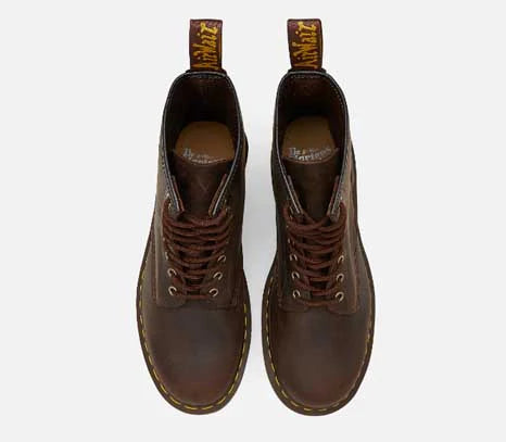 DR. MARTENS 1460 GREASE 114 pelle ingr+moro 11822203